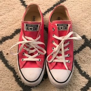 Hot Pink sz10 Low Top